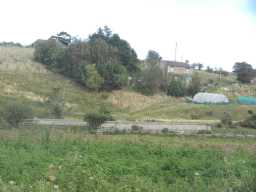 Oblique view of landscape surrounding the Railway Bridge over Gaunless, Hagger Leazes September 2016